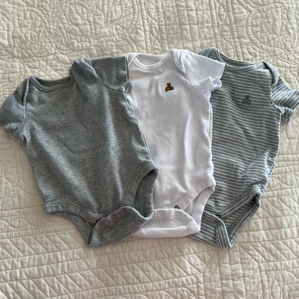Baby Cotton Short Sleeve Bodysuit